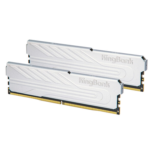 KingBank memory Ram DDR4 3200MHZ 32GB(16GB*2) UDIMM (SILVER HEATSINK CL16) - Image 2